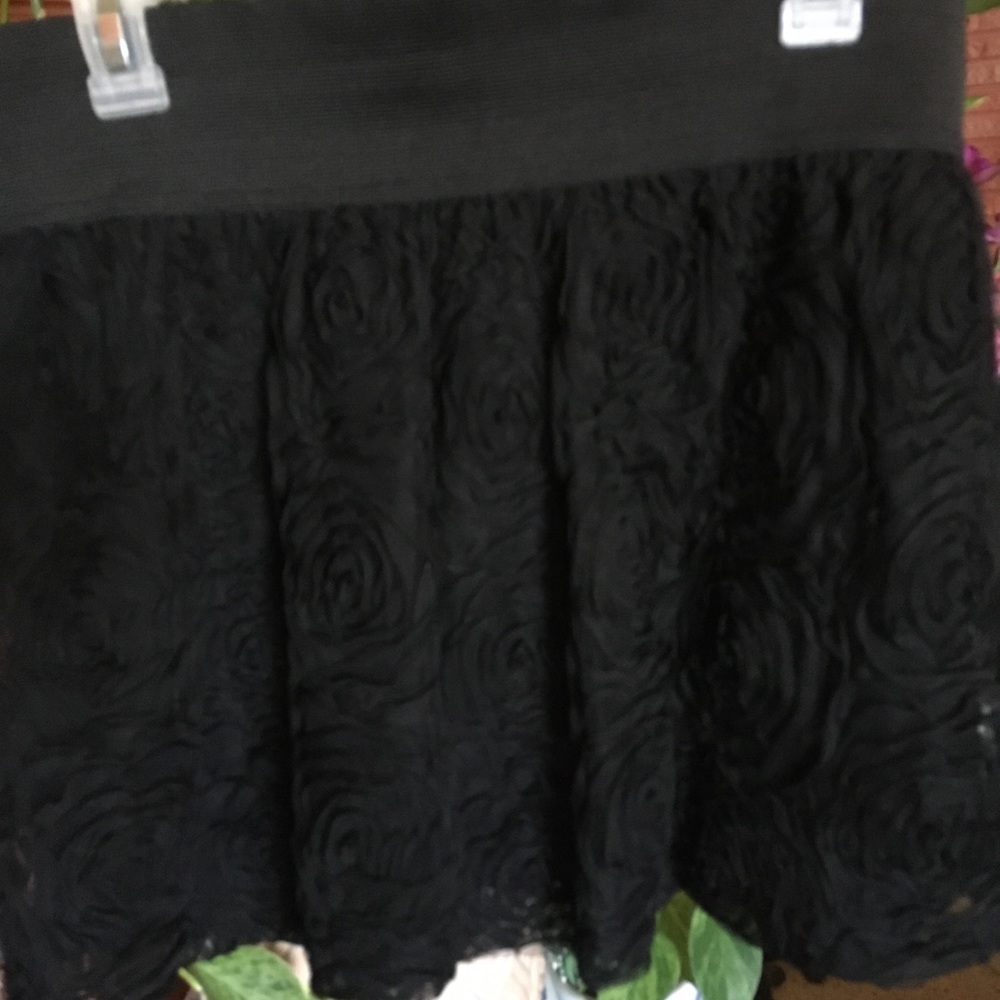 Ladies black miniskirt (sexy for evening!)